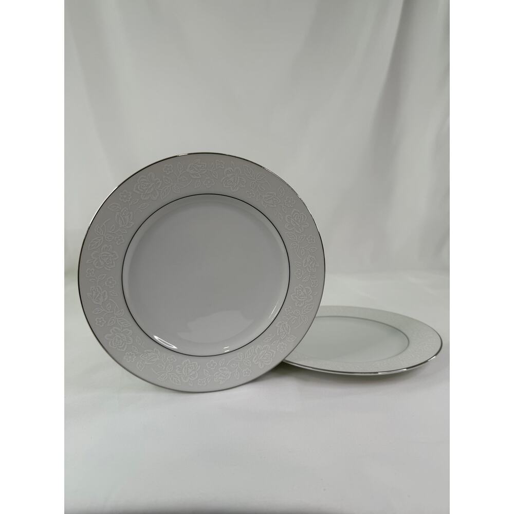 Crown Lancaster Victorian Rose 7.5” Salad/Dessert Plates – Set of 2